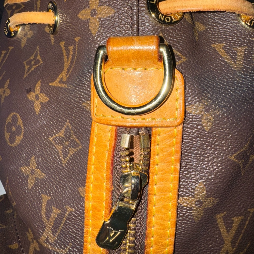 Louis Vuitton Brown and Tan Monogram Backpack - Picture 8 of 9